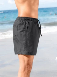 Witt Badehose Badeshorts Schwarz/Dunkelblau