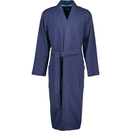 Caw Home Herrenbademantel 816 Kimono Pique, Kimono, 100% Baumwolle, extraleicht