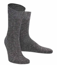 Wilox Basicsocken STRICK FASHION LINEN BLEND Leinen