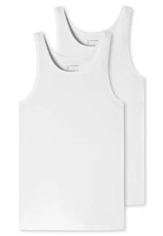Unterhemd (Mehrpack, 2-St., 2 Stck) mit Bio-Baumwolle, hochwertig, Organic Cotton 95/5 im 2er Pack