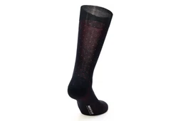 Bresciani Langsocken (1 Paar) Schwarz/Lila