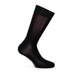Bresciani Langsocken (1 Paar) Schwarz/Lila