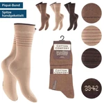 Cocain Underwear Freizeitsocken Bequeme Klassische Herren Socken Anzugsocken Office Bro Beige/Grau/Braun