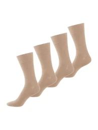Basicsocken Baumwolle Komfort (4-Paar)