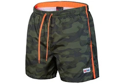 Mount Swiss Badeshorts DARIO (1-St) Dunkelgrün