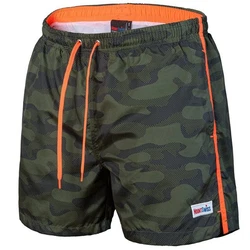 Mount Swiss Badeshorts DARIO (1-St) Dunkelgrün