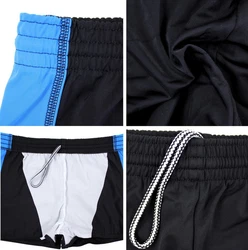 Aquarti Badehose mit Kordelzug Dunkelblau/Blau
