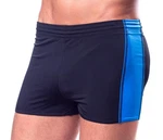 Aquarti Badehose mit Kordelzug Dunkelblau/Blau