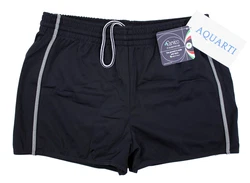 Aquarti Badehose mit Kordelzug Dunkelblau/Blau