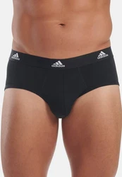 adidas Sportswear Slip Active Flex Cotton 6er Pack Schwarz