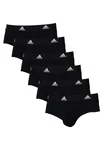 adidas Sportswear Slip Active Flex Cotton 6er Pack Schwarz