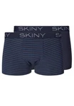 Skiny Boxershorts Retro Pants Herren Cotton Multipack Retro Boxer (2-St) 