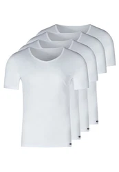 Skiny Unterhemd Shirt Kurzarm V-Ausschnitt 