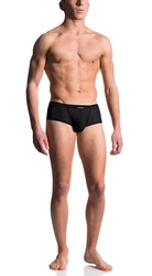 MANSTORE Retro Pants M101 Hot Pants Schwarz/Dunkelgrau/Dunkelblau