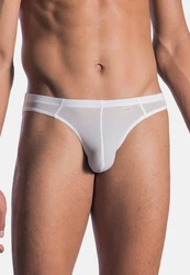 Olaf Benz Slip RED0965 Brazilbrief Creme/Weiß/Orange