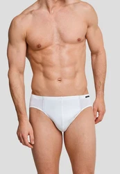 Schiesser Slip Essentials ohne Eingriff Weiß/Creme