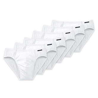 Schiesser Slip Essentials ohne Eingriff Weiß/Creme