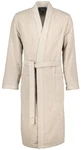 Caw Herrenbademantel Kimonoform Beige/Khaki/Braun