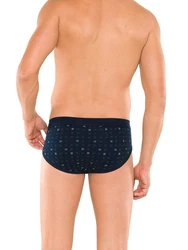 Schiesser Slip Herren Slips und Shorts (basic) Dunkelblau/Blau