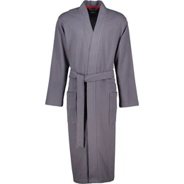 Caw Home Herrenbademantel 816 Kimono Pique, Kimono, 100% Baumwolle, extraleicht