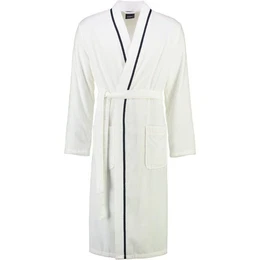 Caw Herrenbademantel Hoch-Tief-Velours 5702 Kimono Velours, Kimono, 100% Baumwolle