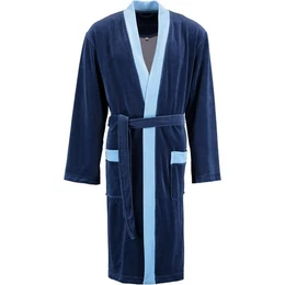 Herrenbademantel Tommaso Kimono Nikivelours, Kimono, 80% Baumwolle, 20% Polyester
