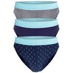 frank fields Slip Graniti (3-St) Blau/Grau/Dunkelblau/Hellblau