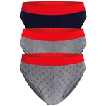 frank fields Slip Graniti (3-St) Rot/Dunkelrot/Grau/Mischfarben