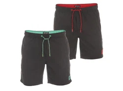 riverso Badeshorts Herren RIVDavid Regular Fit Dunkelgrün/Braun/Dunkelgrau/Schwarz/Khaki