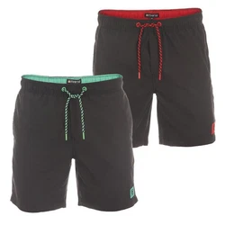 riverso Badeshorts Herren RIVDavid Regular Fit Dunkelgrün/Braun/Dunkelgrau/Schwarz/Khaki