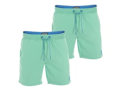 riverso Badeshorts Herren RIVDavid Regular Fit Grün/Türkis/Blau