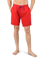 riverso Badeshorts Herren RIVDavid Regular Fit Rot
