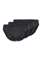 Slip 3er Pack Jeans Single (Spar-Set, 3-St) Slip / Unterhose - Baumwolle - Ohne Eingriff - Klassischer Schnitt