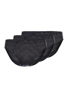 Ammann Slip 3er Pack Jeans Single Schwarz/Dunkelgrau/Grau