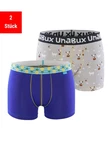 UnaBux Retro Pants Boxer Briefs (2-St) Mischfarben/Hellblau/Blau UnaBux Retro Pants Boxer Briefs (2-St) Mischfarben/Hellblau/Blau