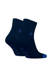 Scotch & Soda Kurzsocken Dip Toe Quarter Socks Dunkelblau/Blau