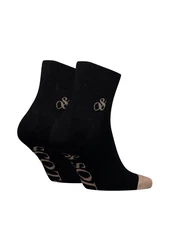 Scotch & Soda Kurzsocken Dip Toe Quarter Socks Schwarz/Rot