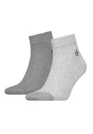 Scotch & Soda Kurzsocken Dip Toe Quarter Socks Grau/Hellgrau