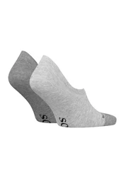 Scotch & Soda Kurzsocken FOOTIE Socks 2P Beige/Grau/Weiß/Hellgrau/Silber/Braun