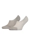 Scotch & Soda Kurzsocken FOOTIE Socks 2P Beige/Grau/Weiß/Hellgrau/Silber/Braun