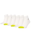 Scotch & Soda Kurzsocken SCSO Dip Toe Quarter Socks Weiß/Gelb/Grün
