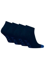 Scotch & Soda Kurzsocken Dip Toe Sneaker Socks Dunkelblau/Blau