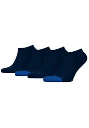 Scotch & Soda Kurzsocken Dip Toe Sneaker Socks Dunkelblau/Blau