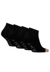 Scotch & Soda Kurzsocken Dip Toe Sneaker Socks Schwarz