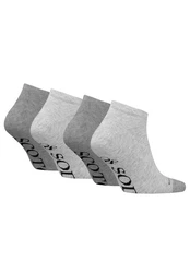 Scotch & Soda Kurzsocken Dip Toe Sneaker Socks Grau/Hellgrau
