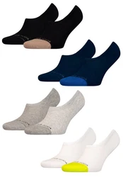 Scotch & Soda Kurzsocken SCSO Dip Toe FOOTIE Socks Gelb/Grün/Weiß/Beige
