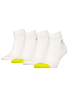 Scotch & Soda Kurzsocken Dip Toe Quarter Socks Weiß/Grün/Gelb/Creme Scotch & Soda Kurzsocken Dip Toe Quarter Socks Weiß/Grün/Gelb/Creme