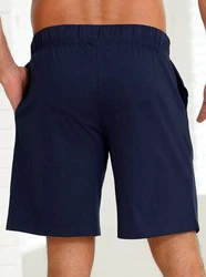 Witt Schlafanzug Hose kurz (2 tlg) Dunkelblau/Lila/Dunkelgrau/Grau