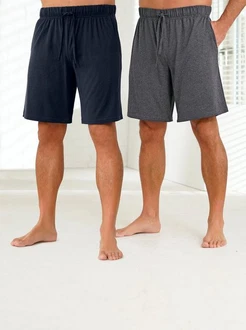 Witt Schlafanzug Hose kurz (2 tlg) Dunkelblau/Lila/Dunkelgrau/Grau Witt Schlafanzug Hose kurz (2 tlg) Dunkelblau/Lila/Dunkelgrau/Grau