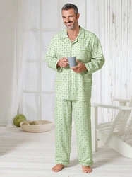 Witt Schlafanzug Pyjama Hellgrün/Grün